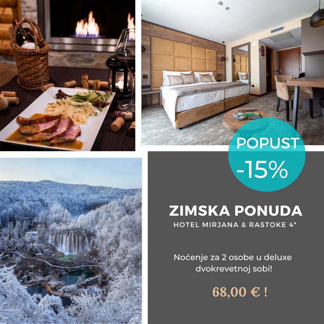 4-min Hotel Mirjana&Rastoke - Posebna ponuda!